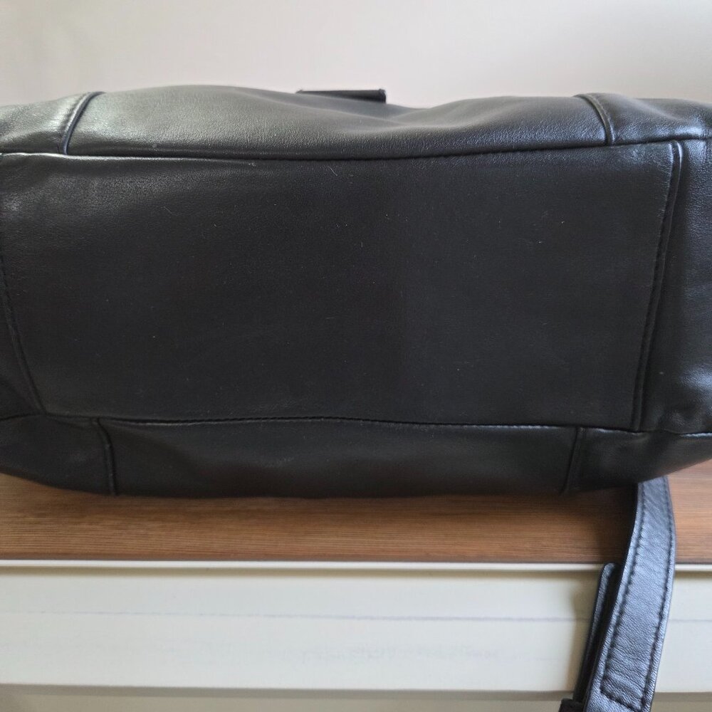 Coach Daisy Mia Black Leather Crossbody Bag Purse - Picture 8 of 16